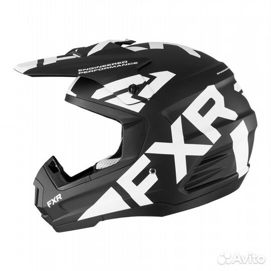 Шлем FXR Torque Team Black/White