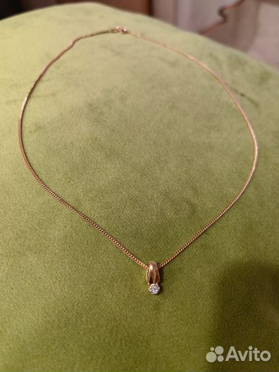 Подвеска с бриллиантами