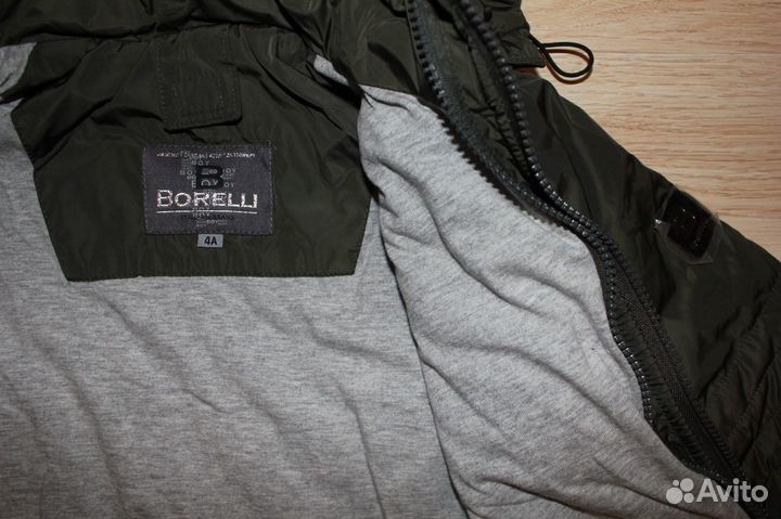 Куртка Borelli демисезон + флис
