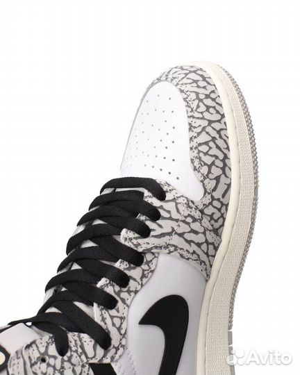 Air Jordan 1 High White Cement (GS)