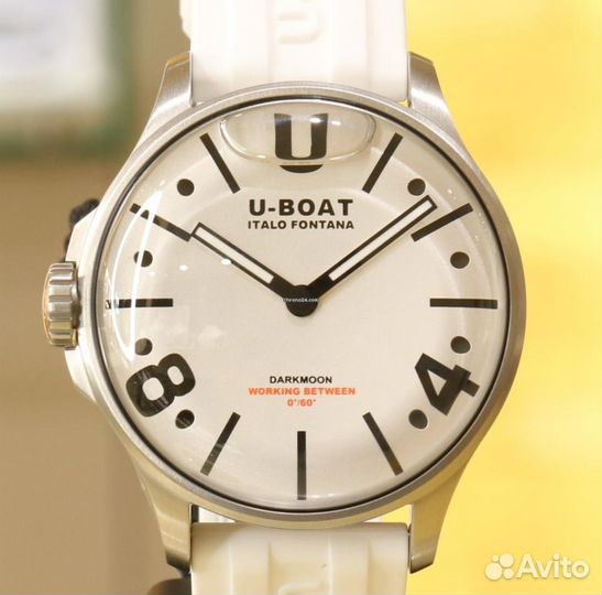 U-Boat Darkmoon 9542 Quartz White Dial Men's Watch
