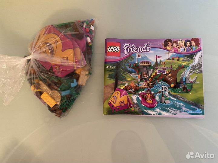 Lego Friends сплав по реке в лагерь