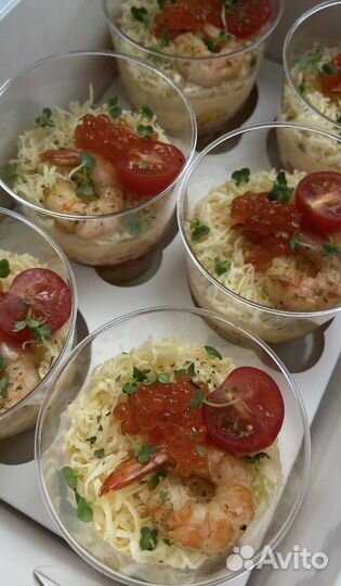 Бенто салат на заказ трайфлы