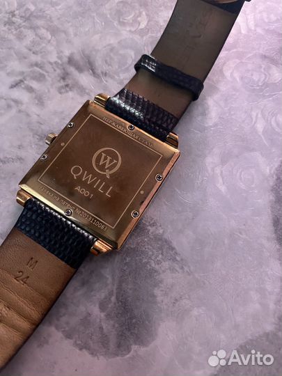 Золотые мужские часы 585