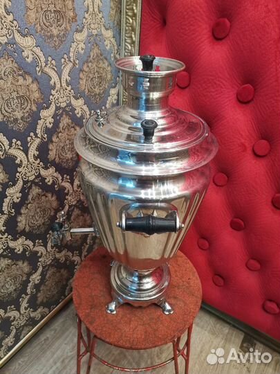 Самовар Большая рюмка рельефная Грани с хранения