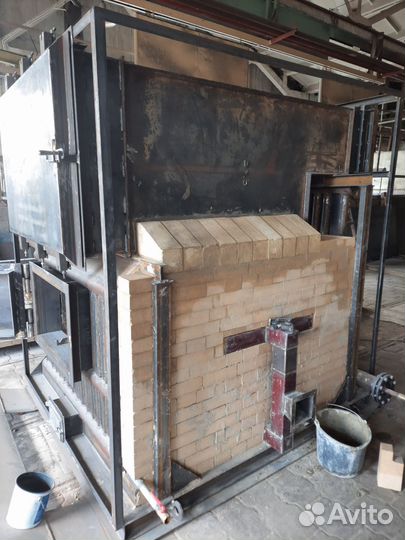 Котел водогрейный на древесных отходах