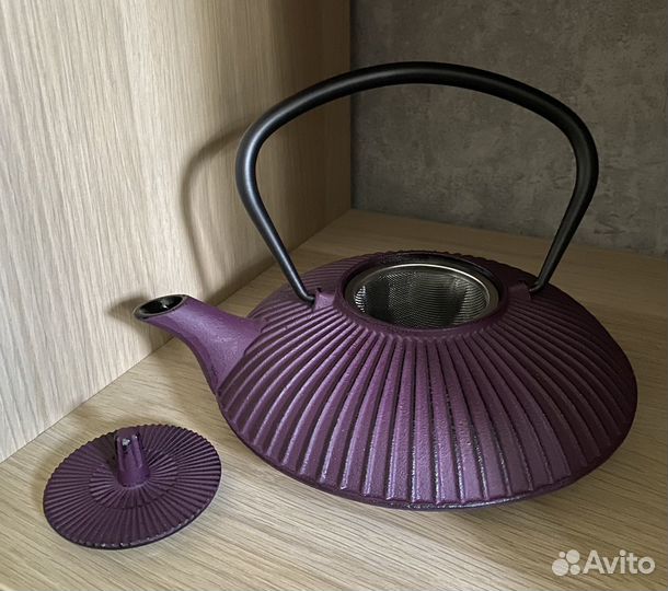 Чайник заварочный чугун новый