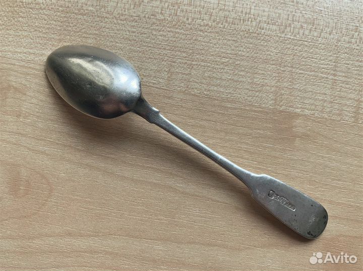 Ложка чайная серебро 84 проба 1869г