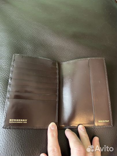 Обложка на паспорт Burberry оригинал