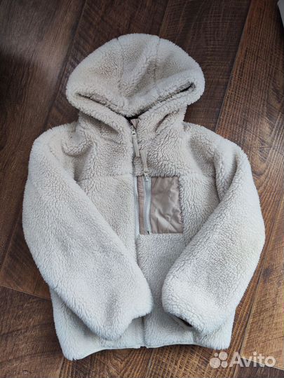 Плюшевая куртка 140