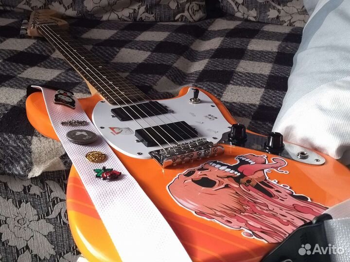 Электрогитара fender squier mustang FSR