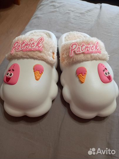 Меховые тапки 35р