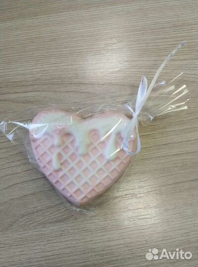 Мыло ручной работы сердце