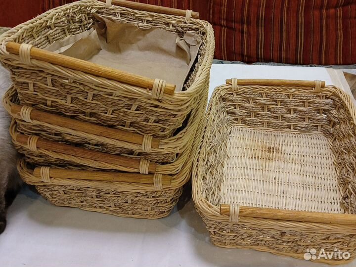 Корзина плетеная