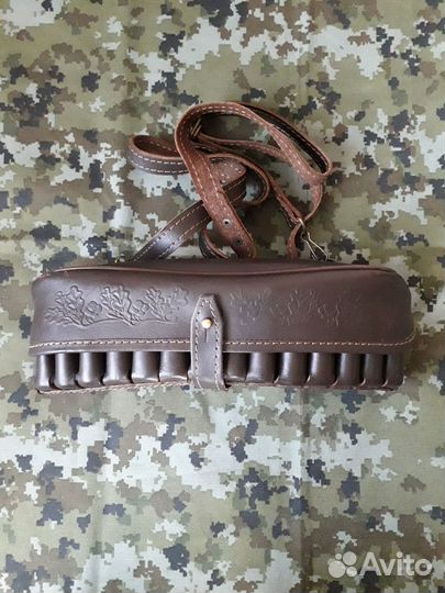 Патронташ двухрядный 28 патронов