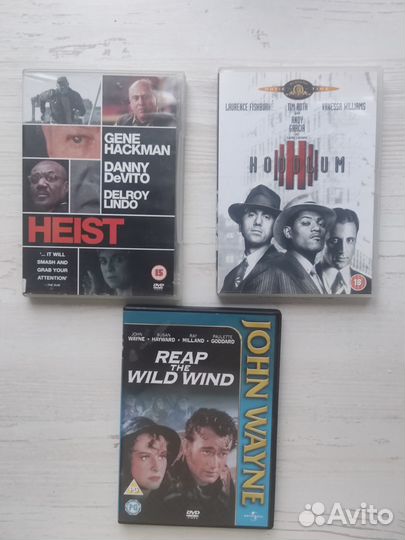 Двд диски с фильмами на английском языке