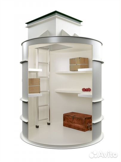 Погреб пластиковый 