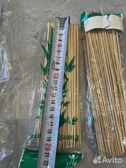 Шпажки деревянные 20 и 40 см