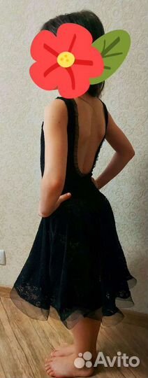 Платье для занятий спортивными танцами (стандарт)