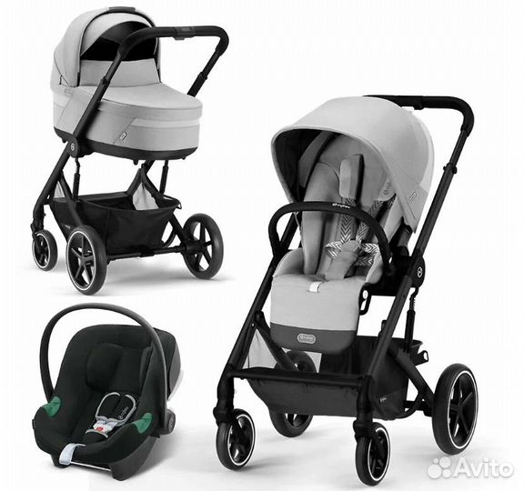 3в1 Cybex Balios S Lux Lava Grey