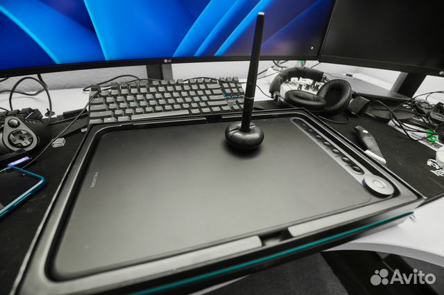 Графический планшет Huion q620m купить в Москве | Электроника | Авито
