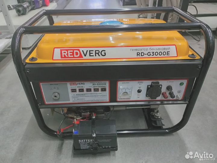 Генератор бензиновый RedVerg RD-G3000E