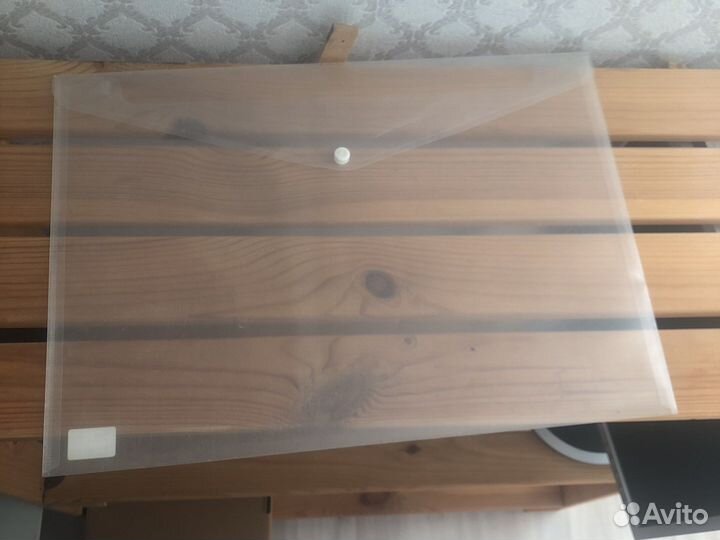 Папка А3 прозрачная