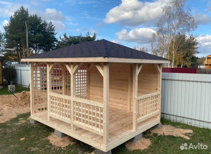 Летняя беседка