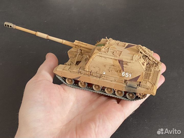 Сборная модель мста-С от Звезды 1/72