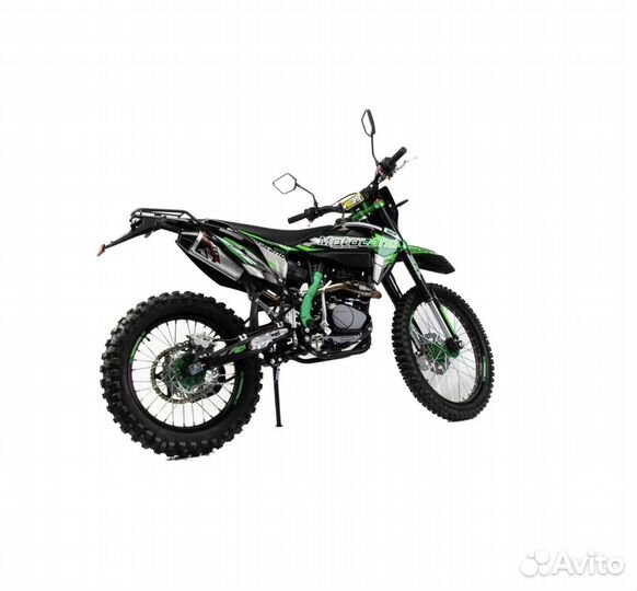 Мотоцикл Кросс Motoland XT 250 HS птс зеленый