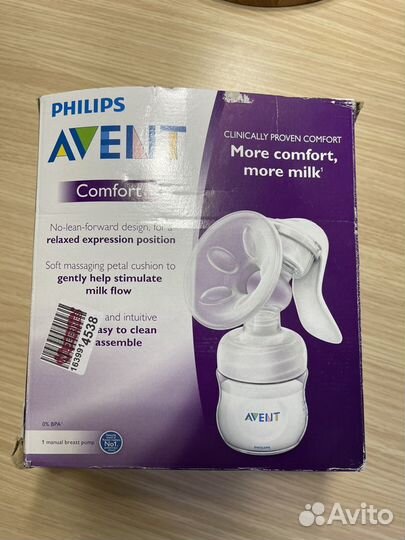 Молокоотсос ручной Philips Avent