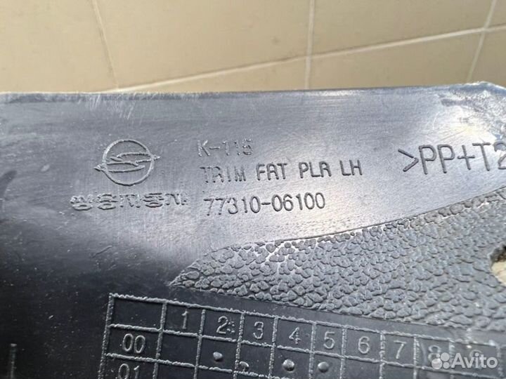 Обшивка стойки передняя левая Ssang Yong Korando