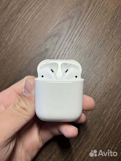 Беспроводные наушники apple airpods 2