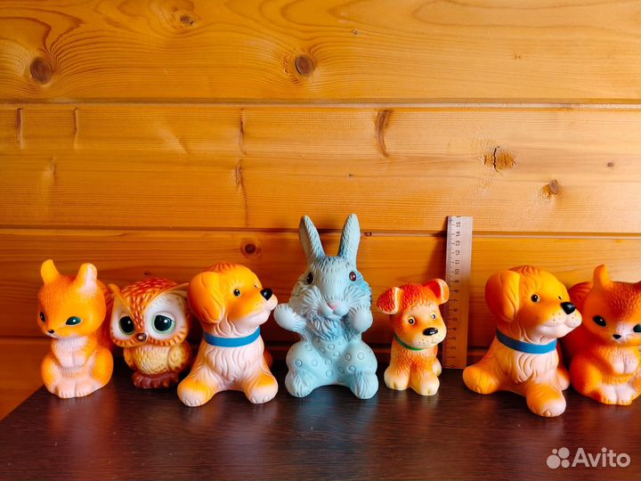 Резиновые игрушки СССР