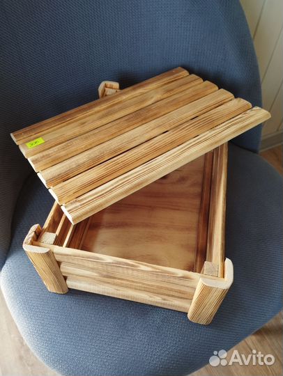 Ящик деревянный подарочный