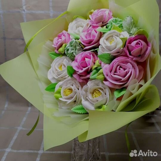 Зефирные букеты