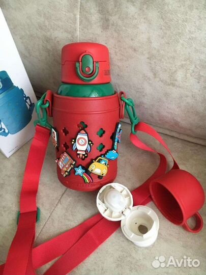 Термос. Термокружка с сумкой и джибитсами