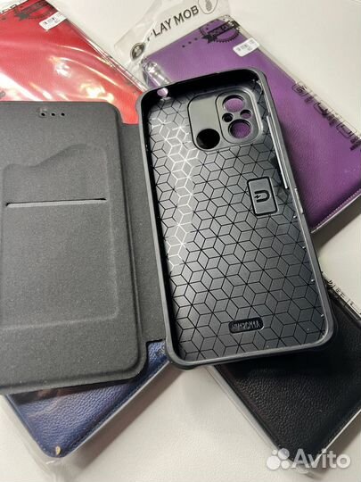 Чехол книжка Redmi 12C и другие