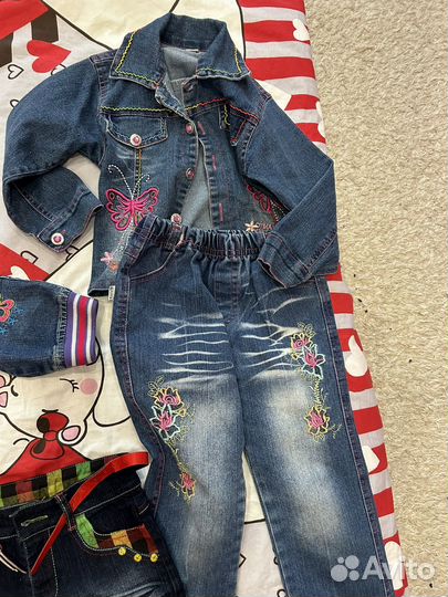 Вещи пакетом на девочку 110-6