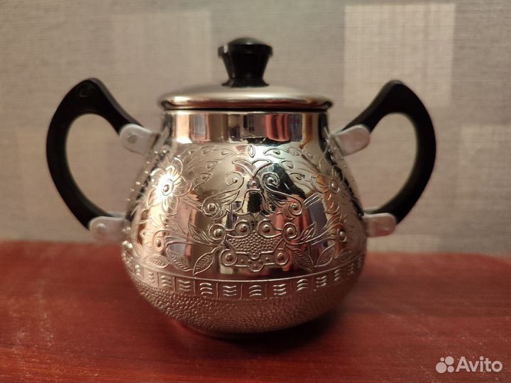 Сахарница СССР алюминий новая