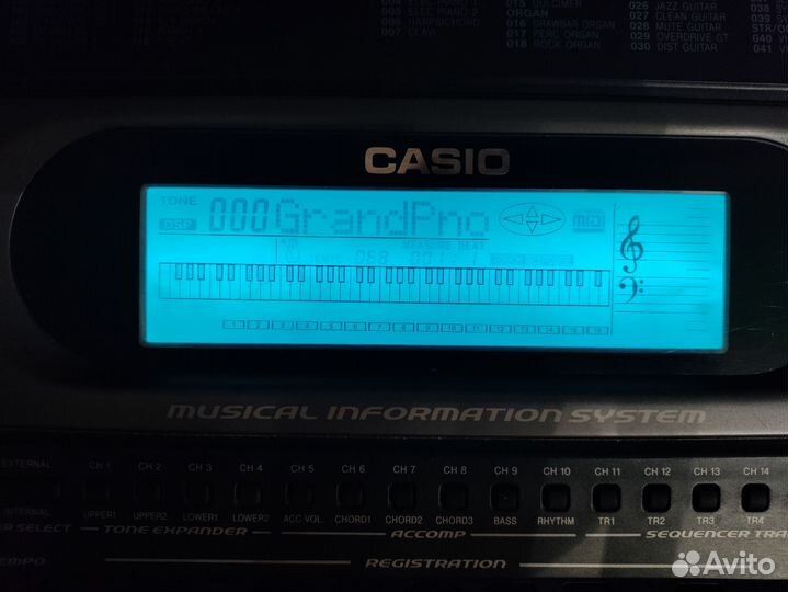 Синтезатор casio wk-1600