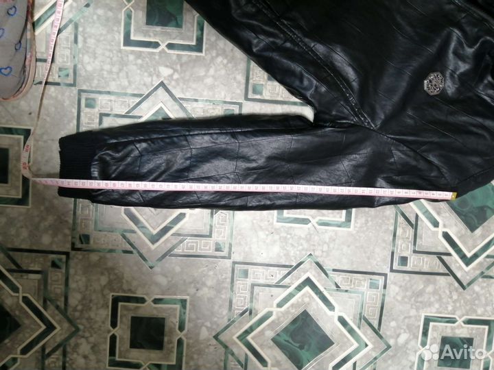 Кожаная куртка для мальчика подростка