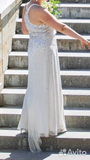 Свадебное платье со шлейфом