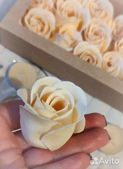 Подарочный набор - мыльные розы