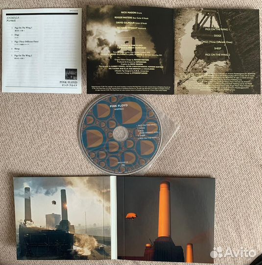 CD Pink Floyd (Mini LP) и ещё CD(japan)