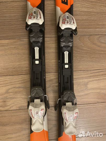 Горные лыжи детские 120 комплект