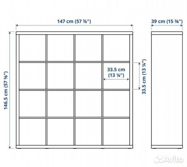 Стеллаж IKEA каллакс оригинал