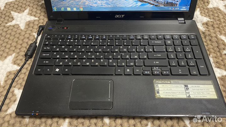 Ноутбук Acer aspire 5552g