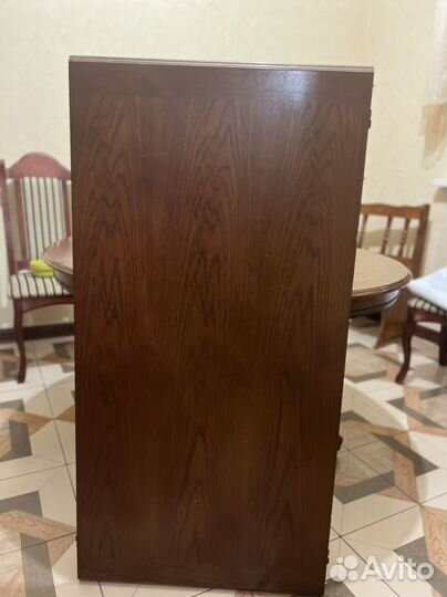 Стол деревянный круглый раздвижной бу