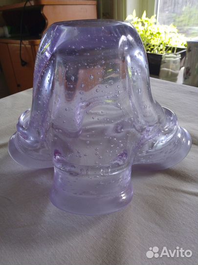 Ваза из чешского стекла.bohemia